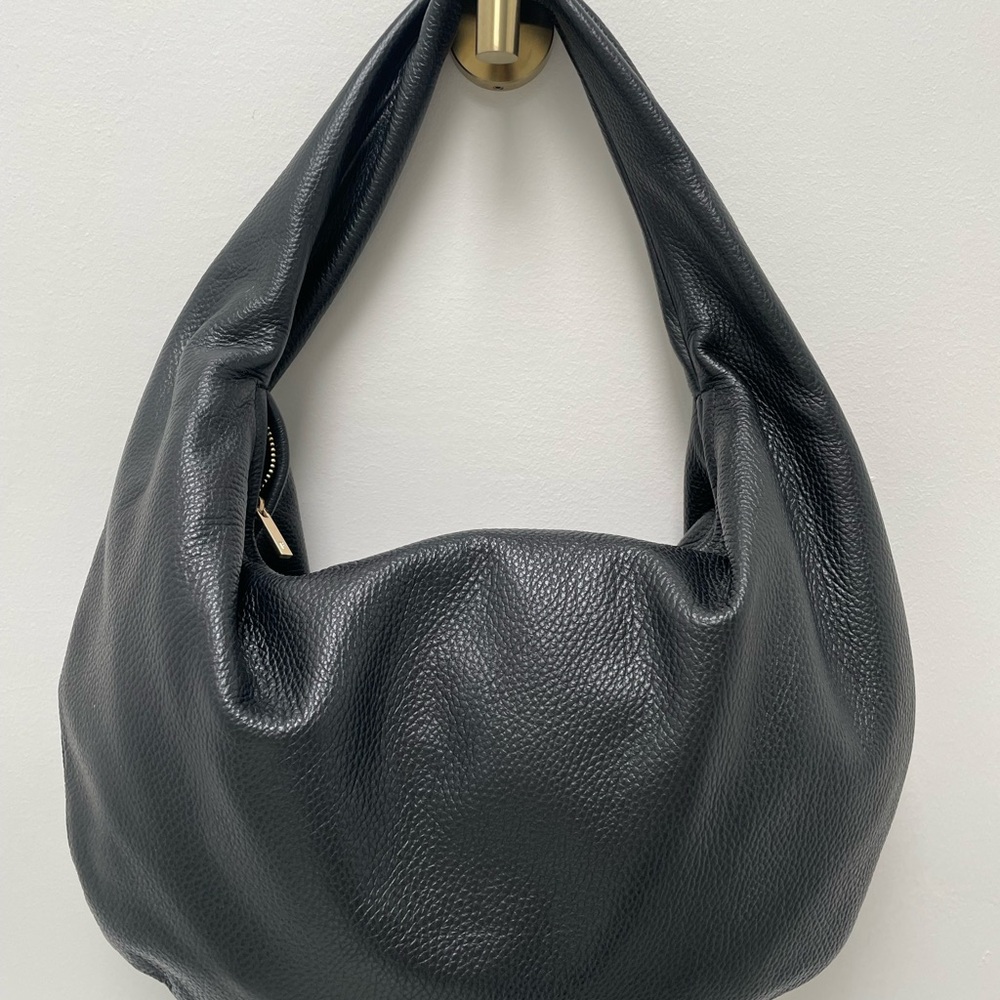 Flattered Alva Shoulder Hobo Bag in Black